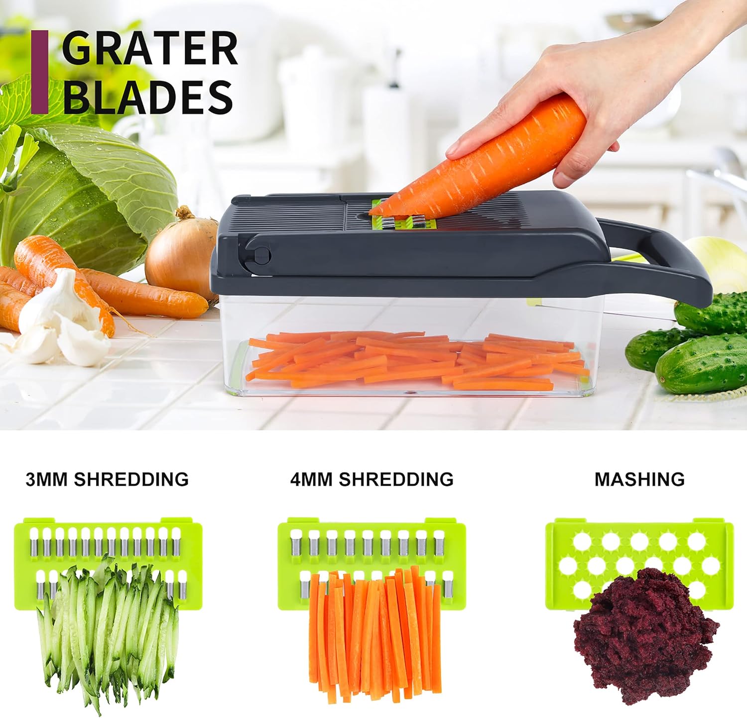 Vegetable Cutter Chopper and Slicer