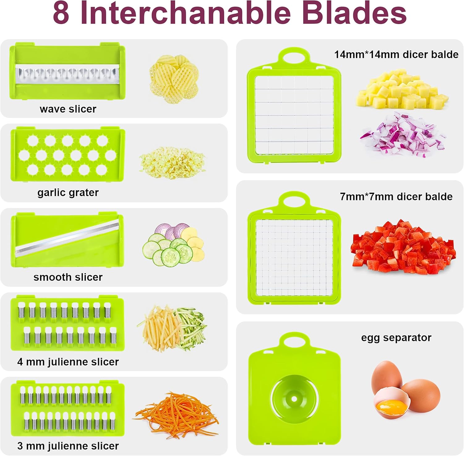 Vegetable Cutter Chopper and Slicer